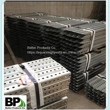 Galvanized Metal road sign post OEM Manufacturer