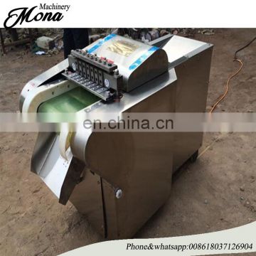 chicken meat with bone dicing machine/automatic chicken cutter/frozen chicken cube cutting machine