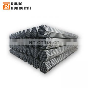 42mm galvanized pipe, thickness 1.8mm erw welded carbon galvanized hollow section