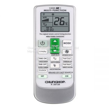 K-2012E Air Remote Control 1000 in 1 Universal A/C Controller Multifunctional Wireless Controllers