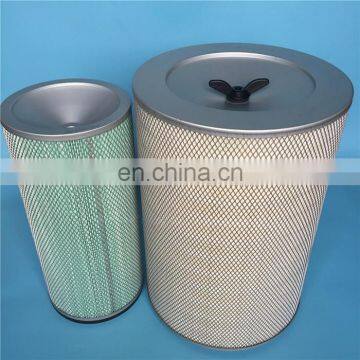 Air filter element AF4553M AF4554M for diesel generator set;1401654 1404655 for marine diesel engine