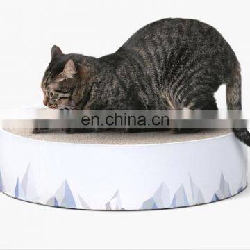 Corrugated Paper Wear-resisting Pet Toy Cat Scratcher Scratching Board Lounge For Climbing photo-4