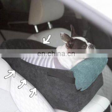 Pet Car Booster Bucket Seat Portable Car Seat Dog Bed Travel Pet Bed With Safe Belt photo-4