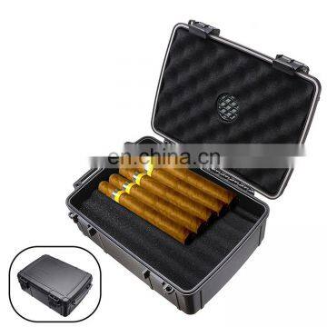 Wholesale Plastic Portable Waterproof Travel Cigar Case Humidor