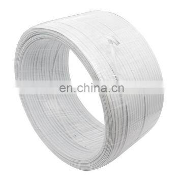 PE Material Galvanized Iron Wire Single Core Nose Wire photo-2