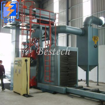 H Steel Beam Rust Removal Shot Blasting Machine