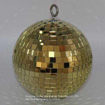 mini 8inch 20cm dj disco mirror ball light effect for wedding in silver, gold,rose gold, Black Christmas decoration ball