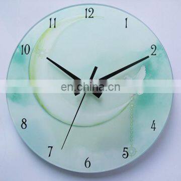 ROCKY Tempered Frameless Glass Wall Clock photo-2