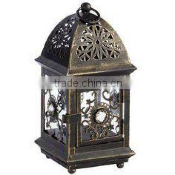 Antique Finish Iron Moroccan Lantern