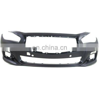 Front Bumper Primed with Sensor for 2014-2017Q50 Excluded Sport Model