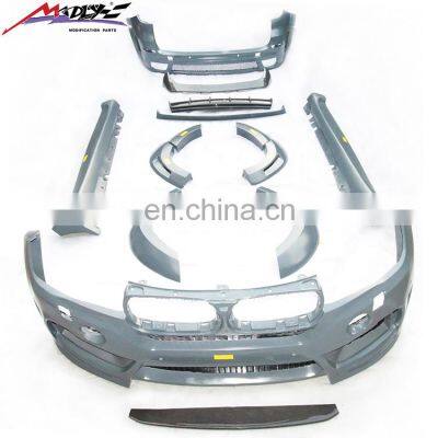 Madly High standard quality PU material auto body kits for BMW X5 F15 body kit car