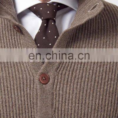 Winter Wholesale Fashion Men Cashmere Wool Sweater Cardigan Coat photo-3