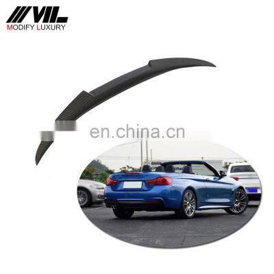 Carbon Fiber Rear Trunk Spoiler for BMW F30 F32 F36 F80 M3 F82 M4 2012-2019