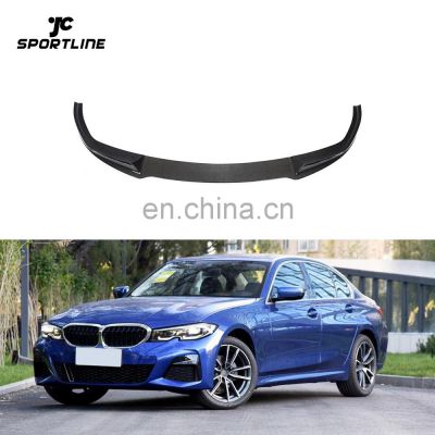 Carbon Fiber G20 M Sport Bumper Front Splitter for BMW G20 M TECH Sedan 2019-2020