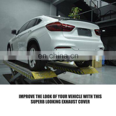 Stainless Steel F16 Exhaust Tips for BMW F16 X6 2014-2017 photo-5