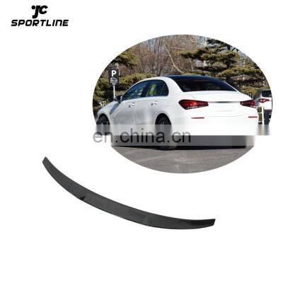 Carbon Fiber W177 Trunk Spoiler for Mercedes Benz A Class A180 A200 A250 A300 Sedan 2018up