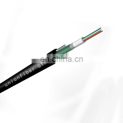 6 Core GYXTW Single Mode G652D Outdoor Cable High quality Corrugated Steel Tape Cable Steel-wire Strength Member Cable