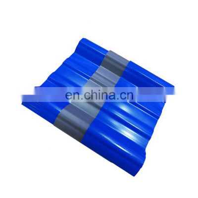 Peru corrugated white pvc roof tile/environmental friendly upvc plastic roof sheet for chemical plant