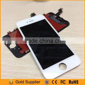 Good quality LCD Display Touch Digitizer Complete Screen with Frame Full Assembly Replacement for iPhone5 5S 5C With Free ship