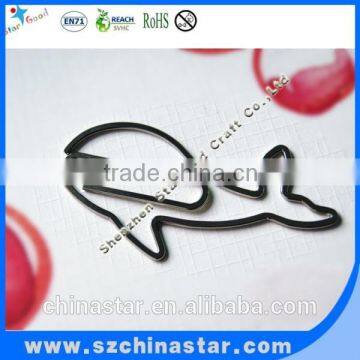 Big Flat Metal Nickel Plated Steel Assorted Animal Shaped Paper Clip photo-4