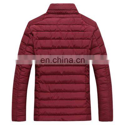 Wholesale New Warm Men's Black Foam Jacket Men's Zipper Warm Air Cotton Clothing photo-2