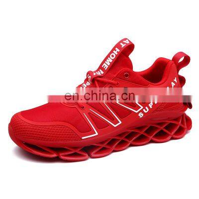 Factory Outlet 2021 Christmas Red Sports Blade Fashion Customize Men's All-match Casual Shoes Running Shoes