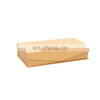 High-end Gift Box Creative Rectangular Flip-over Book Gift Box Simple Paper Box for Cosmetics