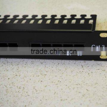 High Quality 25 Port Krone CAT3 UTP Voice Telephone Patch Panel photo-3