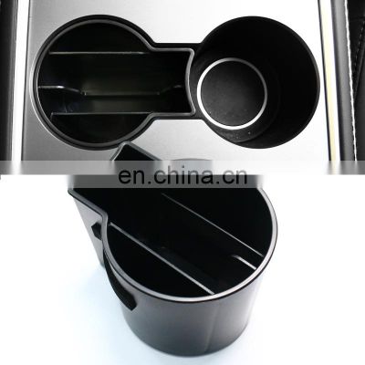 2021 Hot Sales Accessories Parts Interior For Front Water Single Cup Holder Card Slot For Tesla Model Y