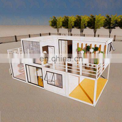 Shipping Container House Luxury High Quality Steel Quick Kit Prefab House 4 Bedrooms Prefab Homes House for Sale photo-3