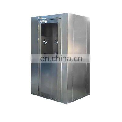 High Quality Double door Automatic Air Shower Suppliers Stainless Steel 304 201 Material Clean Shower room