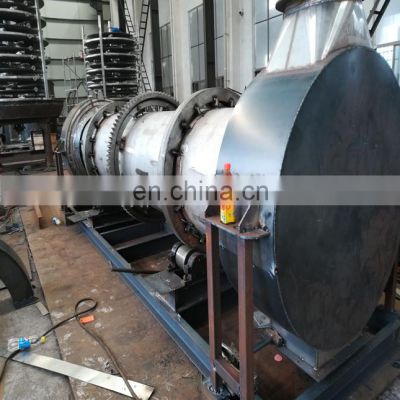 hot sale agricultural advantages sugarcane bagasse rotary drum dryer