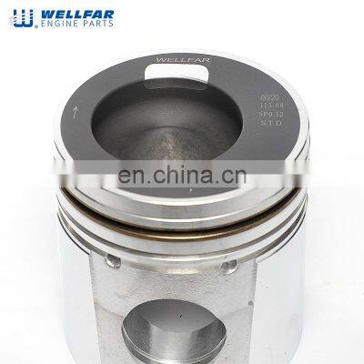 1822217C3 Wellfar Heavy Truck Engine Parts Piston For Navistar DT408 DT466 NGD 109.25mm 1822217C3 photo-3
