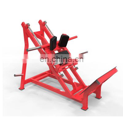 Strength Equipment plate Loaded Linear Hack Squat For Body Workout