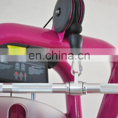 AN04 Lat Pull for Gym Trainer Gym Equipment Professional Fitness Exercise Gym Equipment Seated Horizontal Pulley