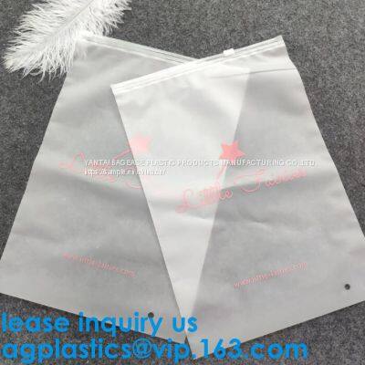 Makeup Bags, Frosted PVC Zipper Bags,Clear PVC Material Plastic Slide Pouch,PVC Zip Lock Document Bags photo-5