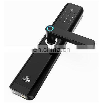 High Security Digital Biometric Fingerprint Door Lock Smart Lock WiFi App For Apartment