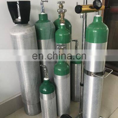 HG-IG Medical Use Oxygen Bottle/ ISO Approved DOT M150 28.9L Aluminum Alloy Ambulance Oxygen Cylinder/ Cilindro de Oxigenos