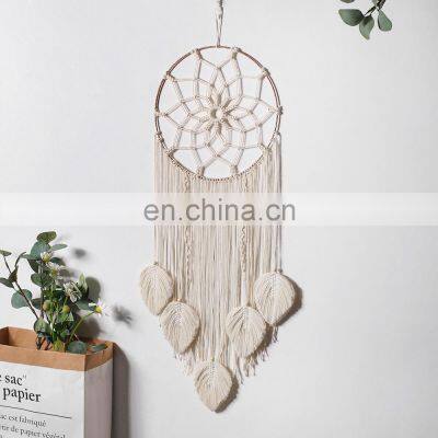 Ручная работа оптовая. Лунные ловушки снов с ракушками. Украшения для стен дома, украшения для интерьера дома и авто. photo-2