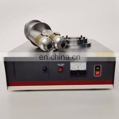 Customized Cup-shaped Respirators 20khz 40khz Face Mask Spot Welding Machine System With Ultrasonic Welding Generator Horn photo-2
