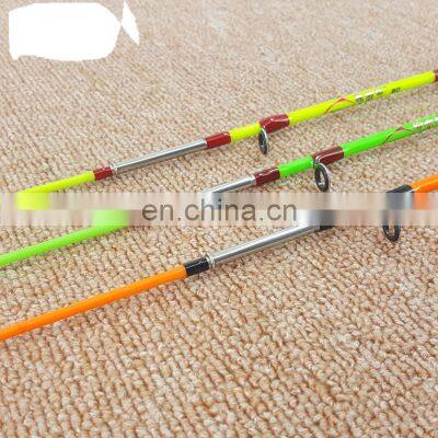 Hot Sale New Promotional 2 Section Ice 80 cm Glass Fiber Rod OEM ODM Fishing Rod Blanks With Rings for Ice Fishing
