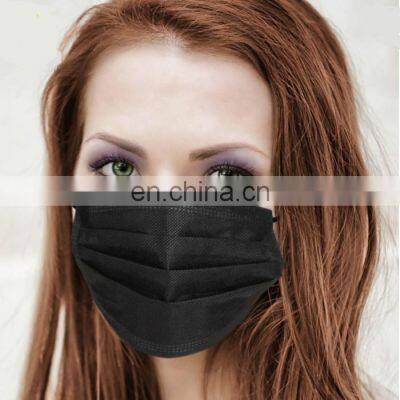 50pcs per Box Black Face Mask Daily Civil Use Dustproof Black Mascarillas Face Masks Manufacturer photo-3