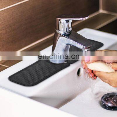 Light Weight Foldable Bathroom Professional Basin Large Sink Splash Guard Kitchen Faucet Mat