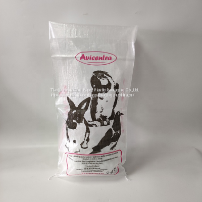 15kg 25kg polypropylene bags PP woven bags with inner film can be printed
