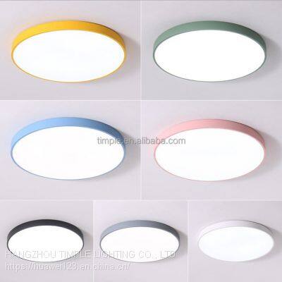 A led panel light 12w 220v led lights for home round backlit square frameless plastic recessed foco led panel lights