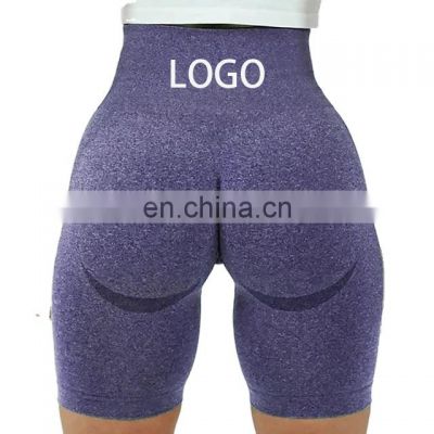 Ready To Ship New Design Breathable Fitness Sportswear Seamless Yoga Shorts Women Biker Shorts Gym Running Wear Short Pants