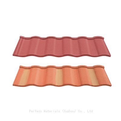 Classical Colorful Stone Coated Metal Roofing Tile