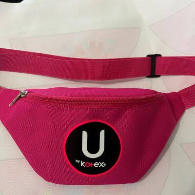 Customized fanny pack with imprint logos