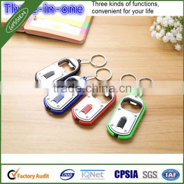 custom safety custom logo credit card LED bottle opener