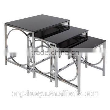 Service Nest of Tables, stacking dining table